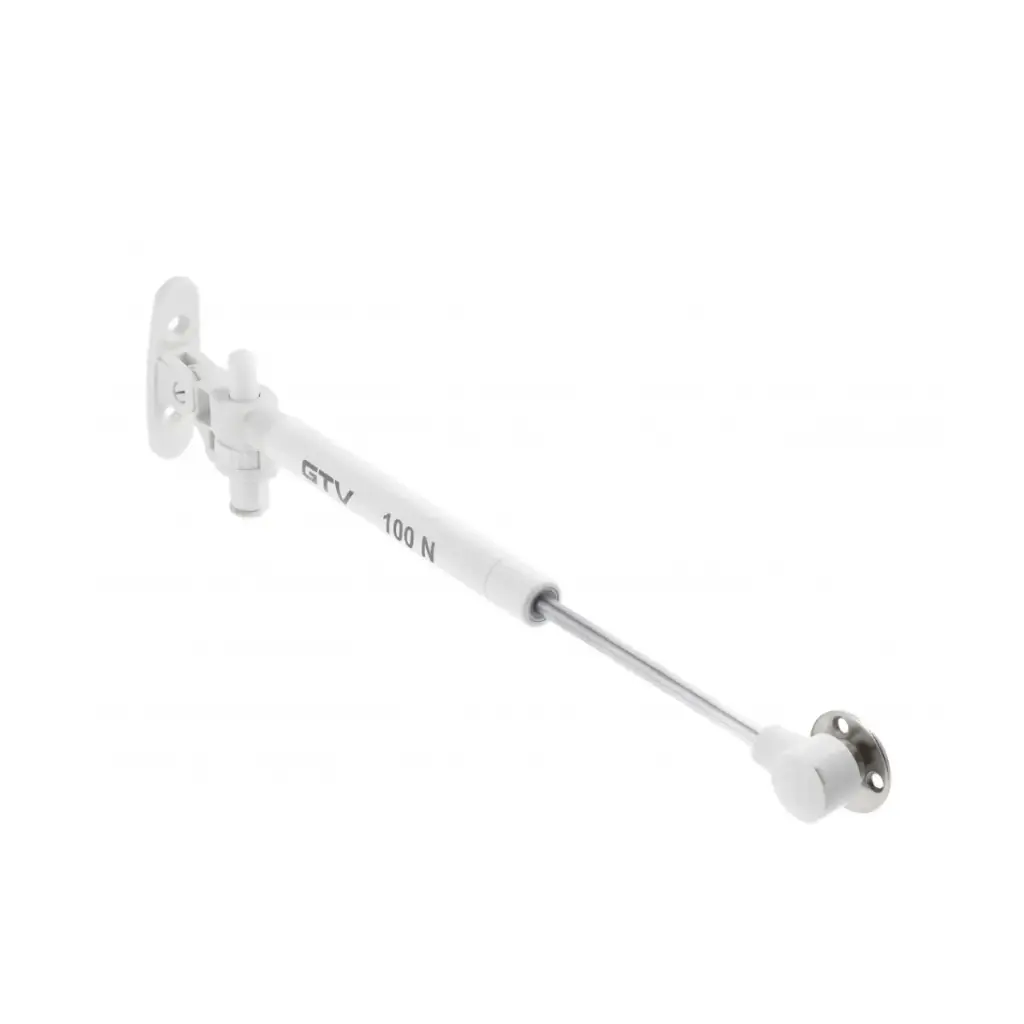 Gas stay lift 100n with soft closing white