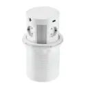 COMFORT PLUS pull-out power socket WHITE