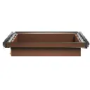 Pull Out Leather Storage Box : 900 mm 