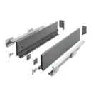 Drawer system AXISPRO 500mm anthracite - medium size H116 