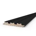 Wall panel MATT BLACK