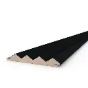 Wall panel MATT BLACK