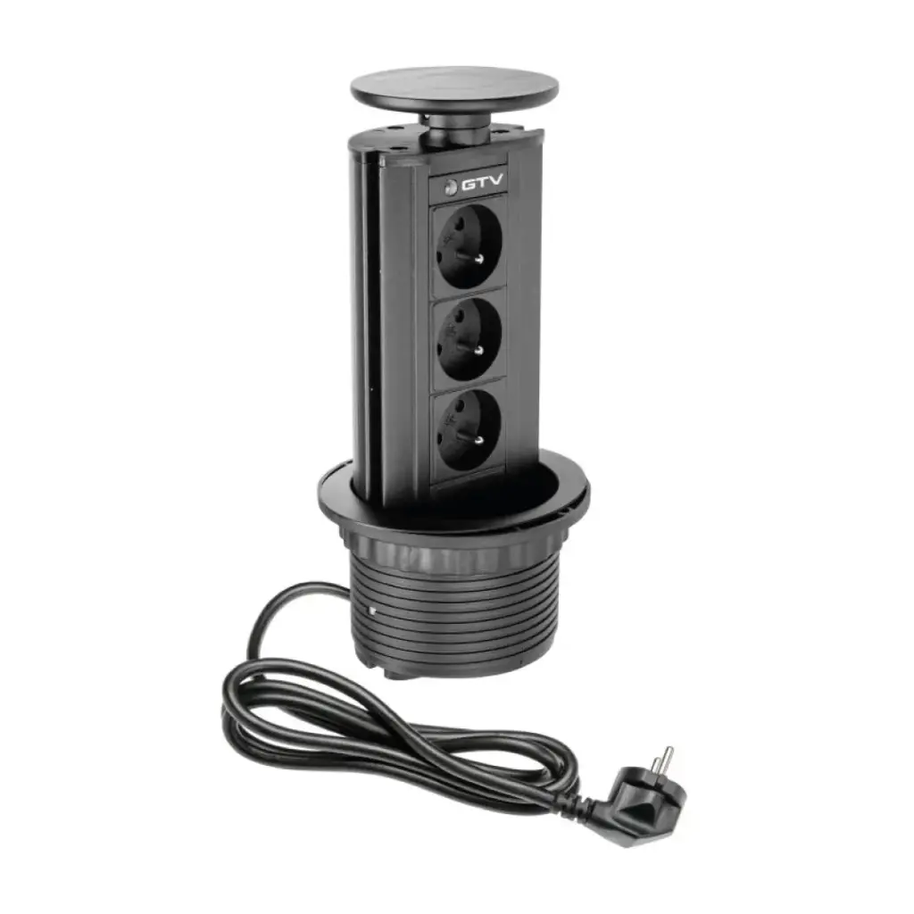 Pull-out desk outlet fi 100