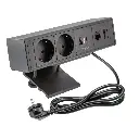 GTV Furniture socket BAR, black