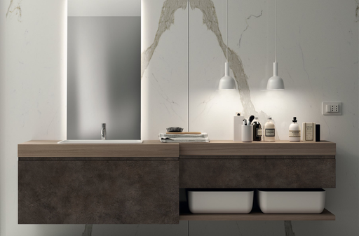 [05111] EDGE MARBLE MATT Maple Creek Stone 22*08 