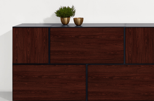 [03051] EDGE WOODEN MATT Guadalajara Mahogany22*08 