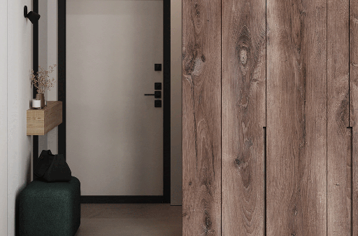 [03137] EDGE WOODEN MATT Celtic Oak 22*08