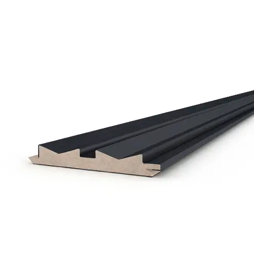 [18126-59-1418] Wall panel MATT LAQ. GREY FREZE