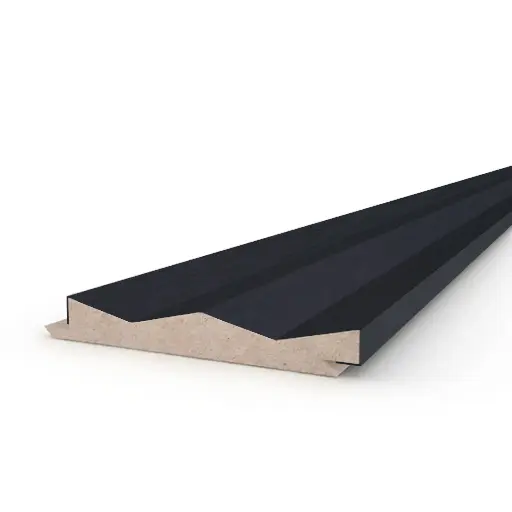 [18126-49-1418] Wall panel MATT LAQ. GREY FREZE