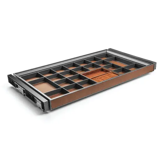 [WG-PRZEG-S-90-31] Pull Out Leather Organizer Box : 900 mm 