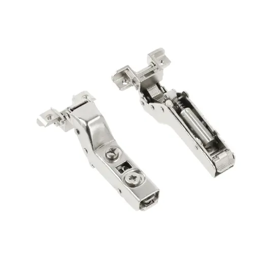 [ZM-HCSLRALU07-3D] GTV SILENTO PRO recessed hinge, alu frame, soft-close, non-pro, 3D, clip-on